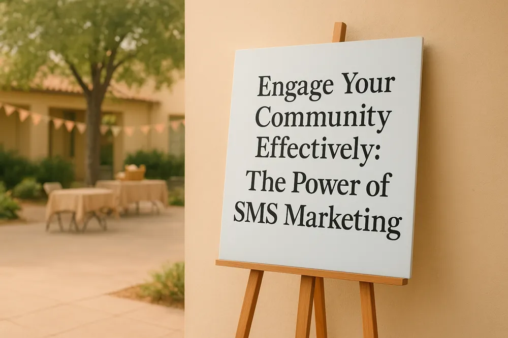 Engage Your Community Effectively: The Power of SMS Marketing