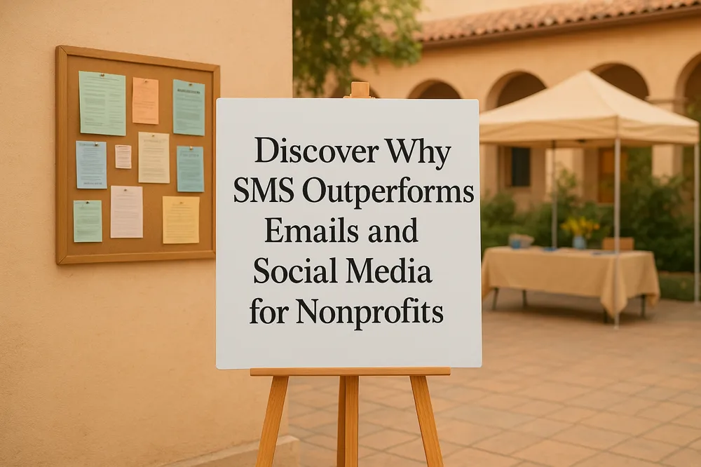 Discover Why SMS Outperforms Emails and Social Media for Nonprofits