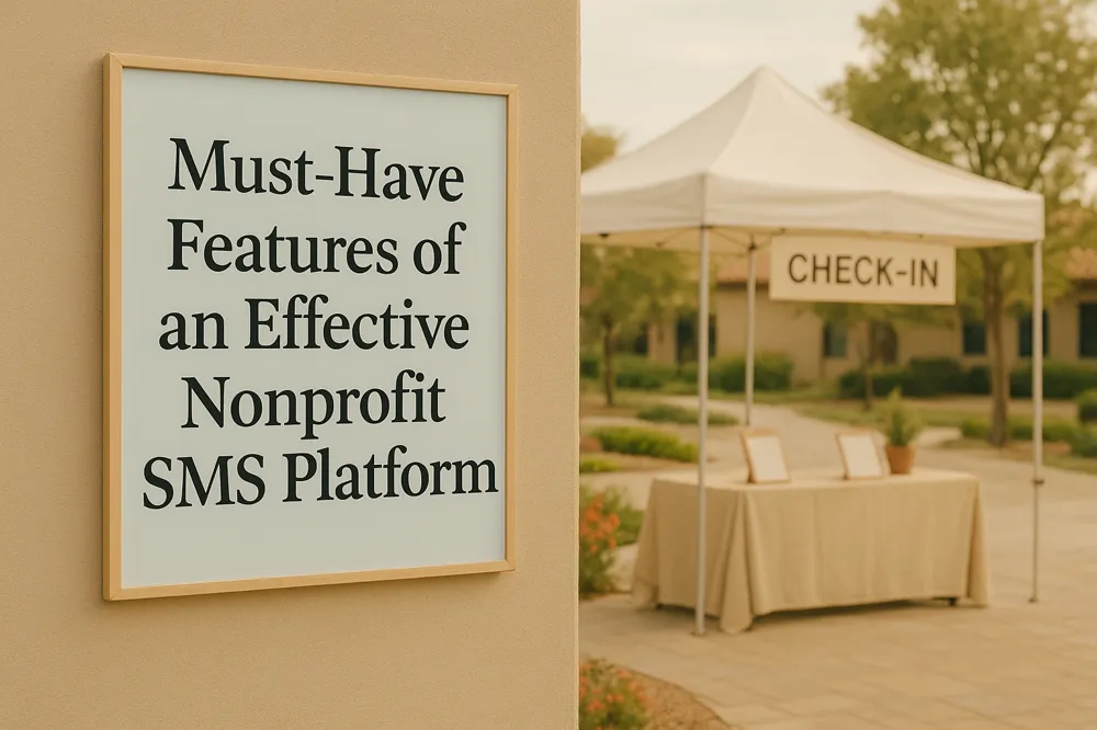 Must-Have Features of an Effective Nonprofit SMS Platform