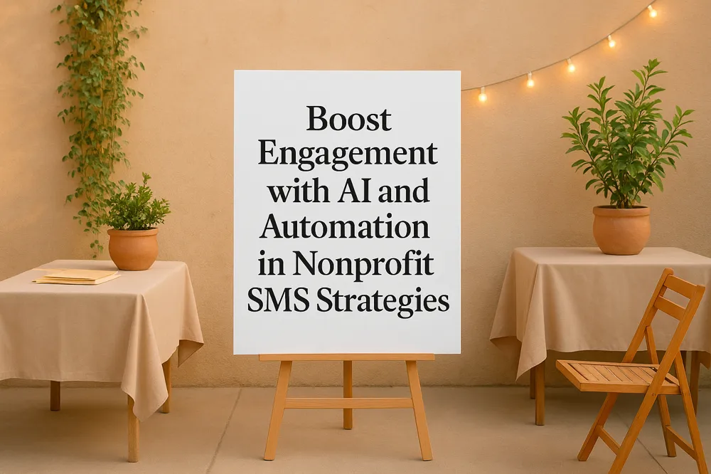 Boost Engagement with AI and Automation in Nonprofit SMS Strategies