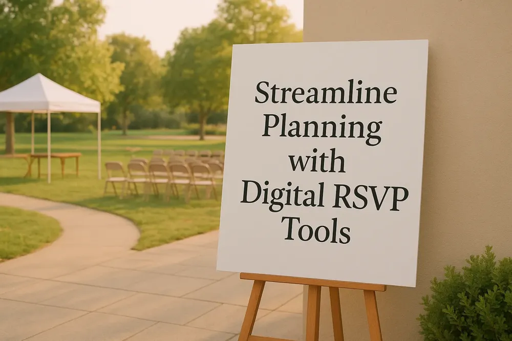Streamline Planning with Digital RSVP Tools