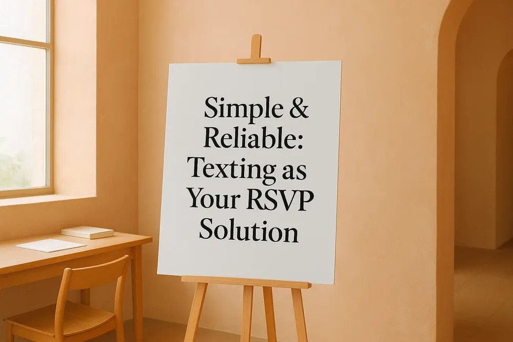 Simple &amp; Reliable: Texting as Your RSVP Solution