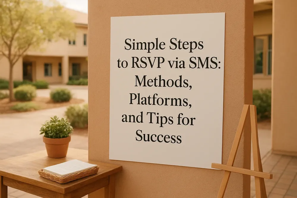 Simple Steps to RSVP via SMS: Methods, Platforms, and Tips for Success