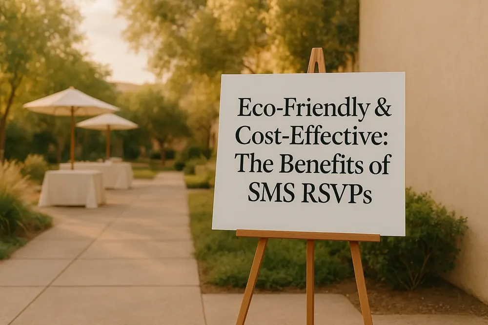 Eco-Friendly &amp; Cost-Effective: The Benefits of SMS RSVPs