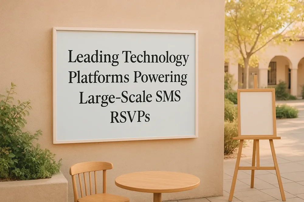 Leading Technology Platforms Powering Large-Scale SMS RSVPs