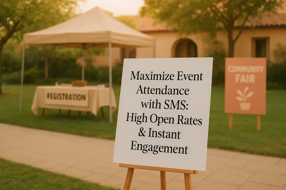 Maximize Event Attendance with SMS: High Open Rates &amp; Instant Engagement
