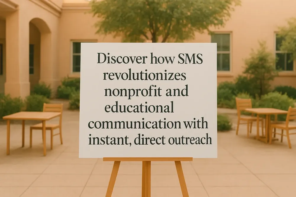 Discover how SMS revolutionizes nonprofit and educational communication with instant, direct outreach.