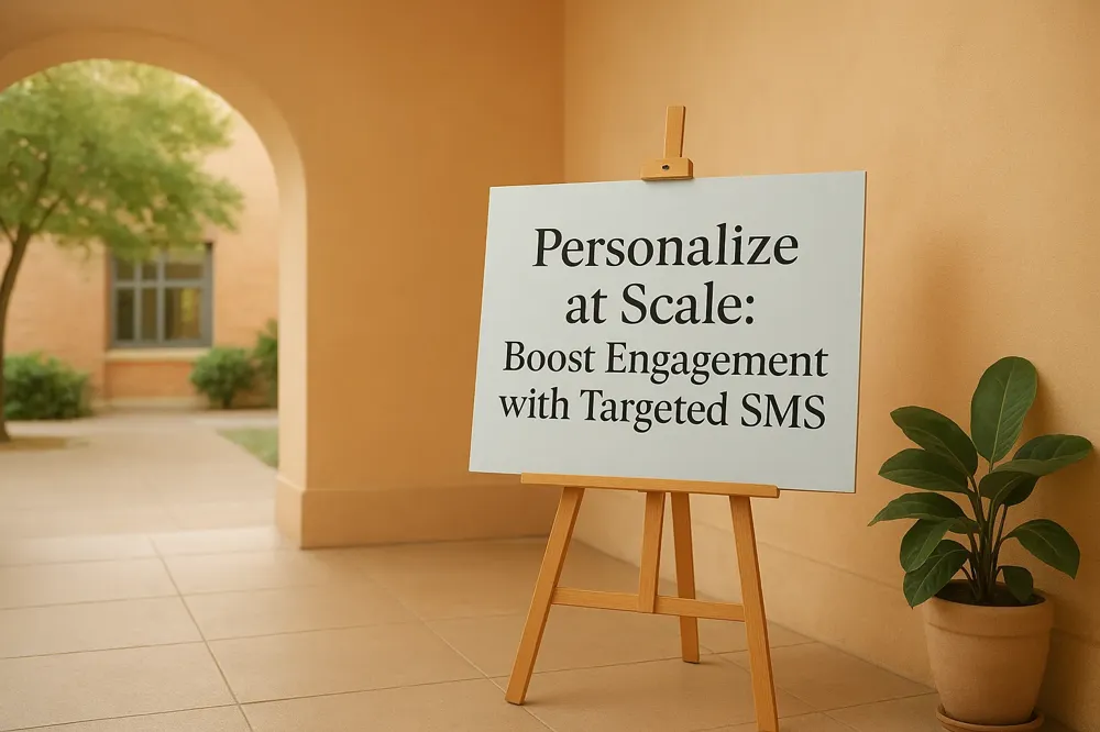 Personalize at Scale: Boost Engagement with Targeted SMS