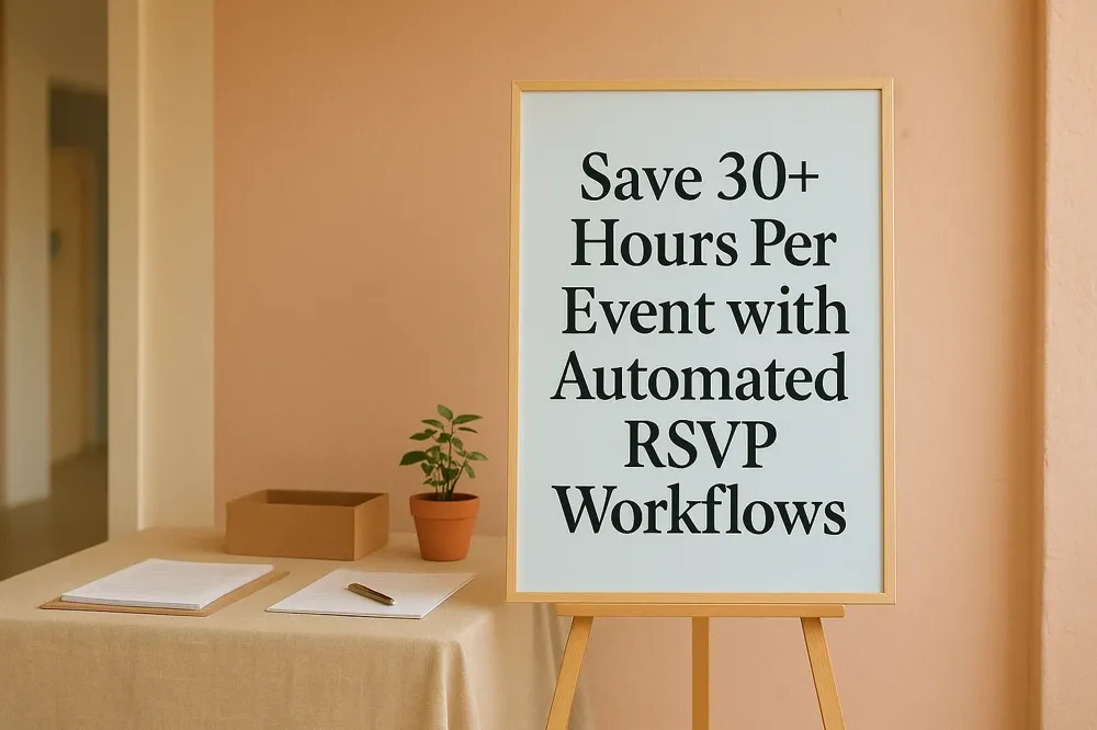 Save 30+ Hours Per Event with Automated RSVP Workflows