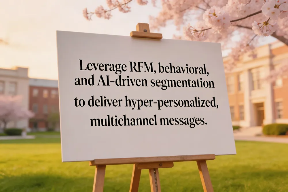 Leverage RFM, behavioral, and AI‑driven segmentation to deliver hyper‑personalized, multichannel messages.