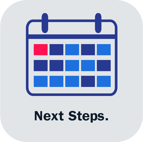 Next steps.