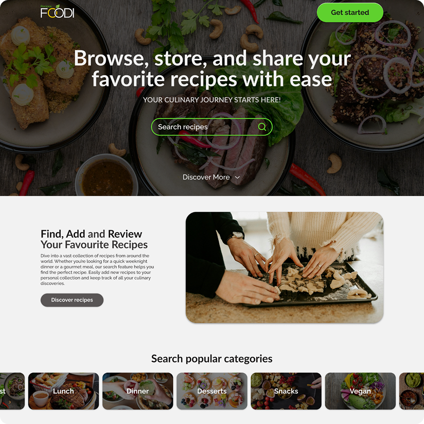 Foodi Main Page Image