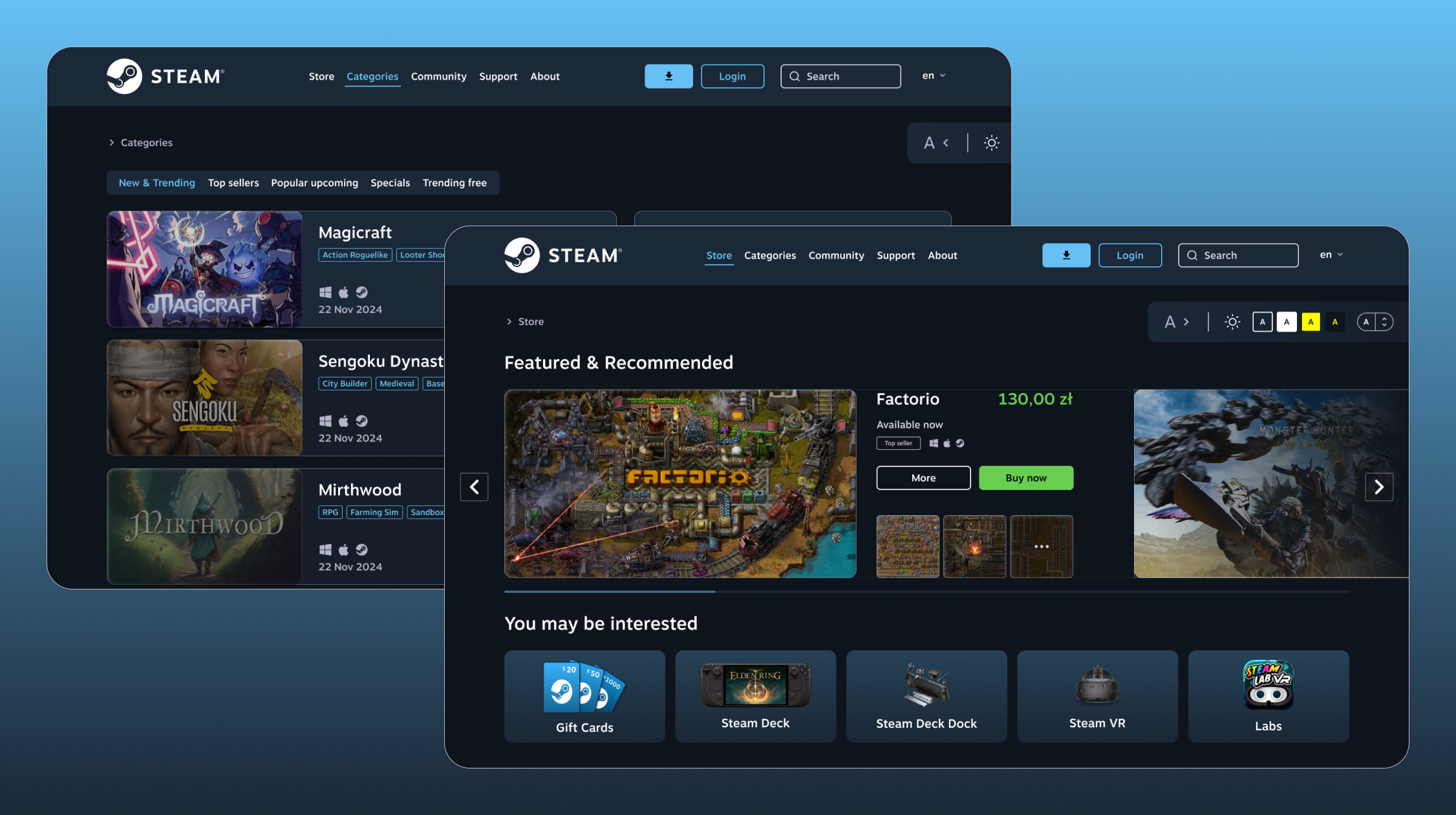 Steam