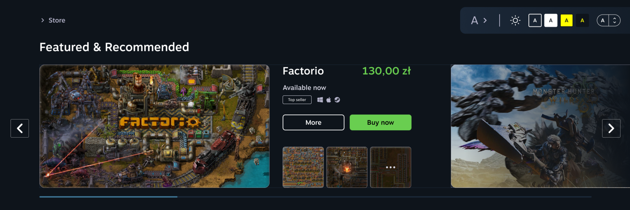 Steam Redesign Cover Image