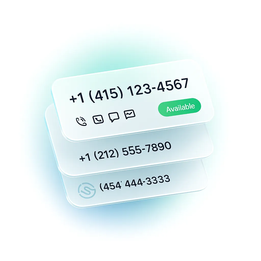 What is a Verified Toll-Free Number illustration