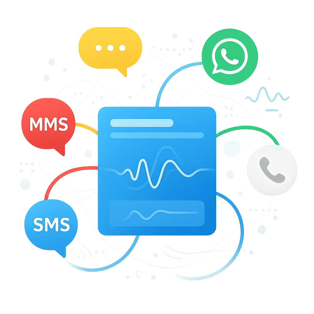 Connect every channel on one platform illustration