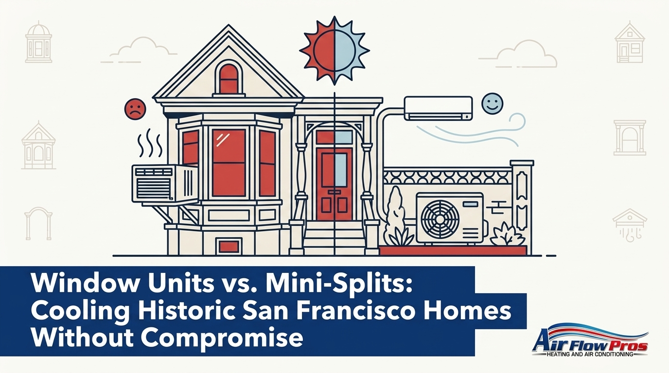 Deciding Between Window Units and Mini-Splits for Historic San Francisco Homes