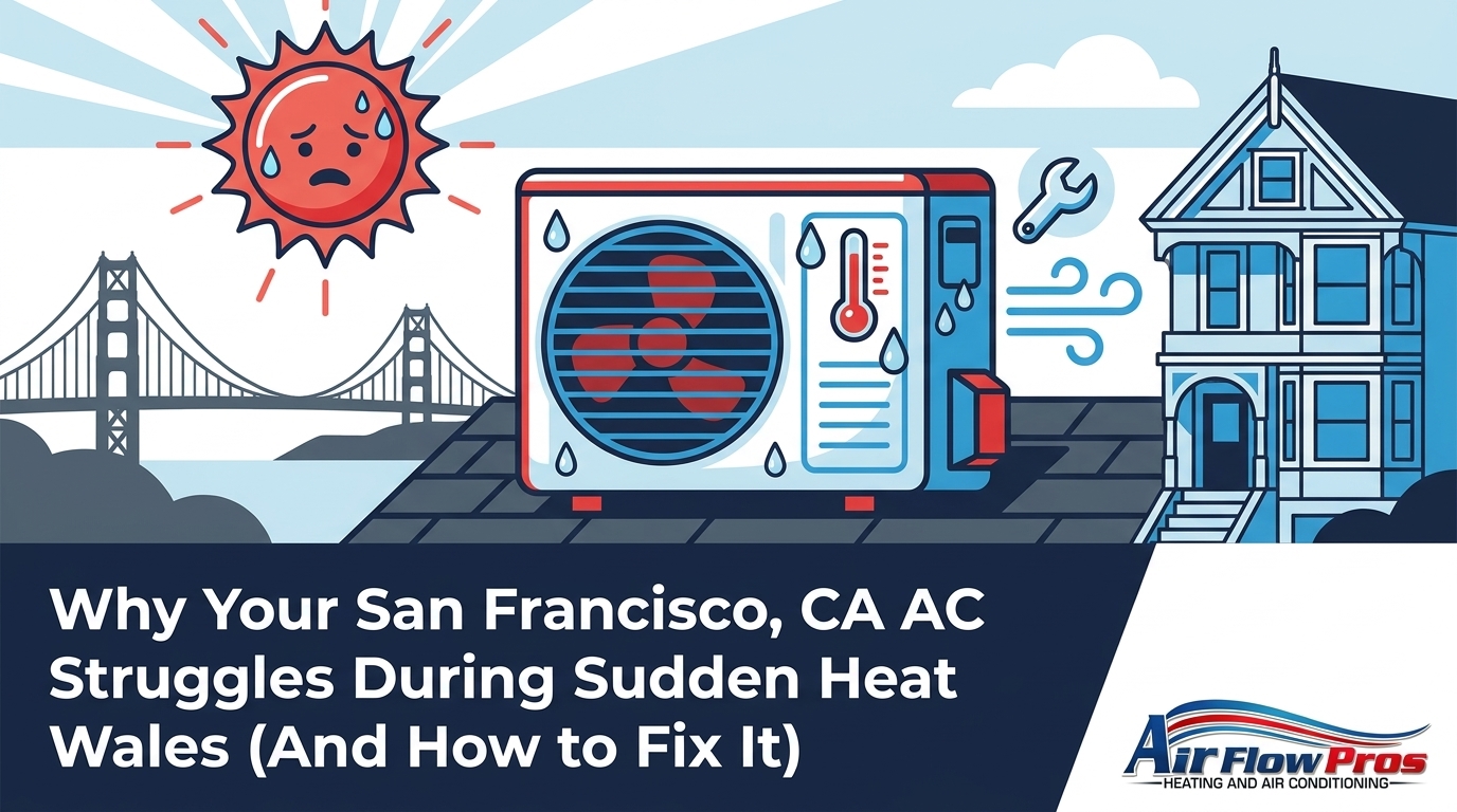 Why Your San Francisco AC Struggles During Sudden Heat Waves (And How to Fix It)