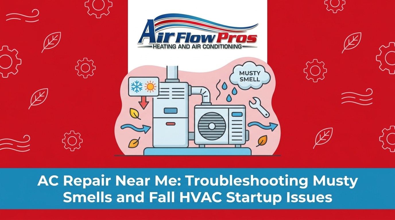 AC Repair Near Me: Troubleshooting Musty Smells and Fall HVAC Startup Issues