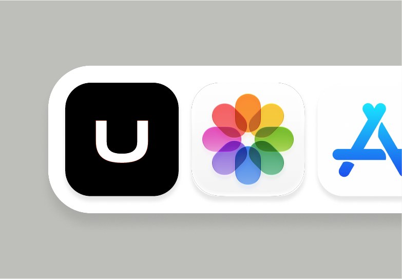 U avatar as an app icon