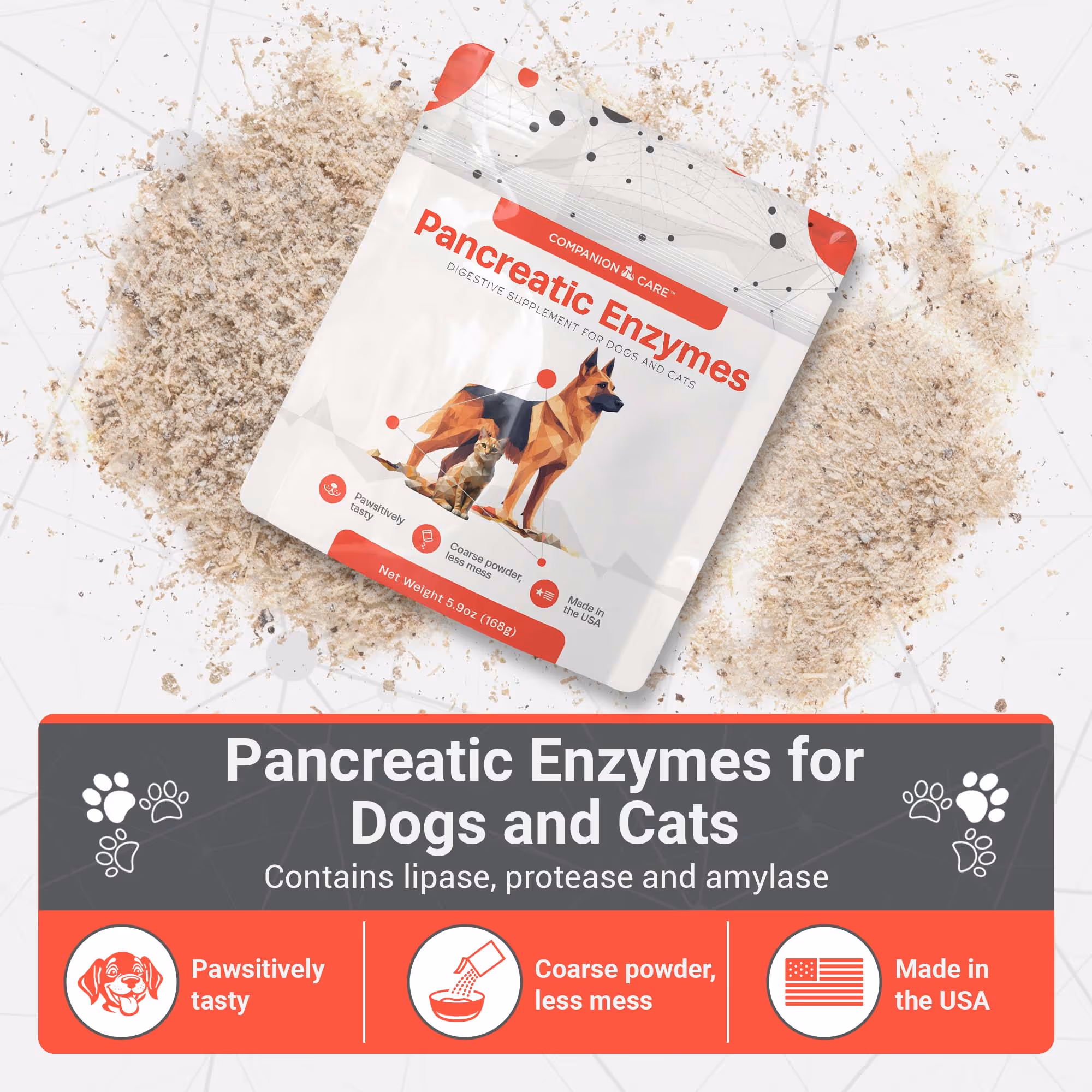 Pancreatic Enzymes for Dogs and Cats