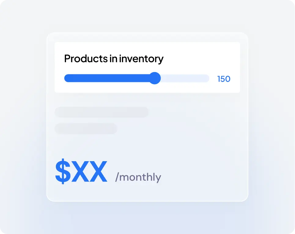 Flexible Pricing Plan Depiction