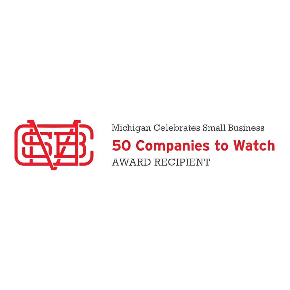 SFL Michigan 50 Companies to Watch award recipient logo