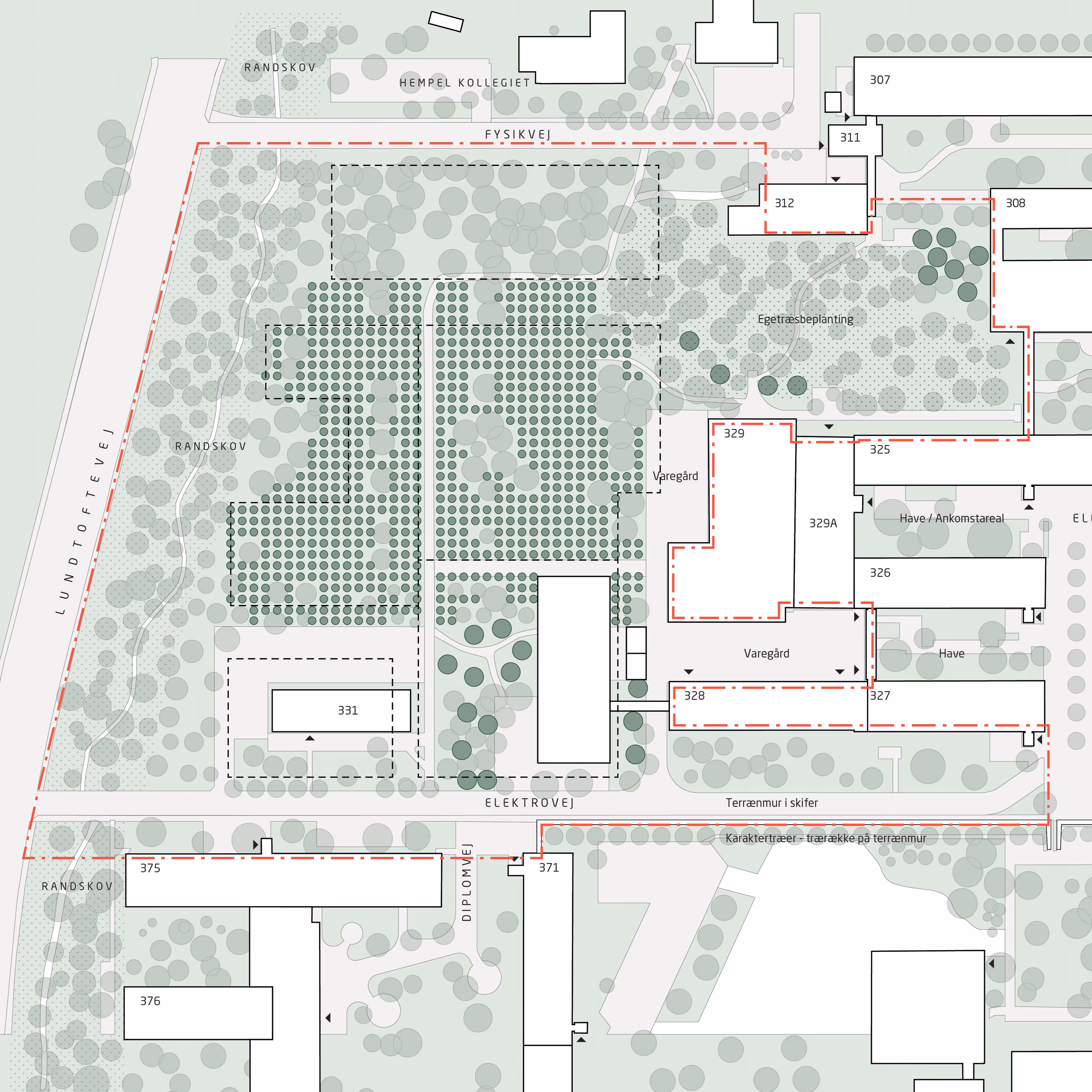 Grøn byggemodning på Campus Lyngby 3. kv. V