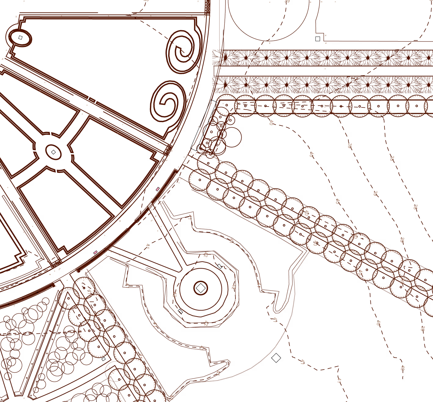 Plan drawing excerpt