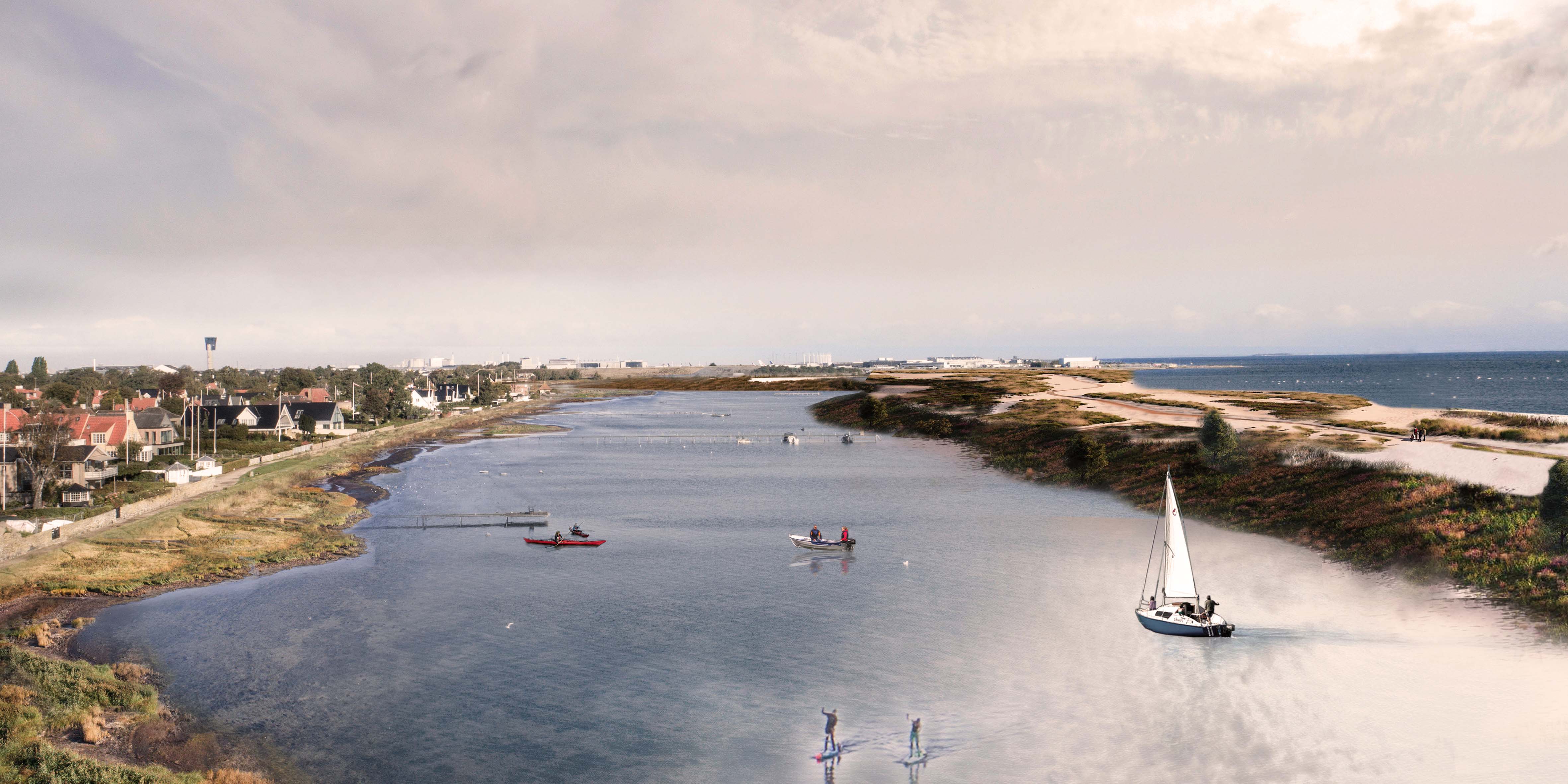Visualisering: Schønherr. Baseret på Arkitemas projektforslag.