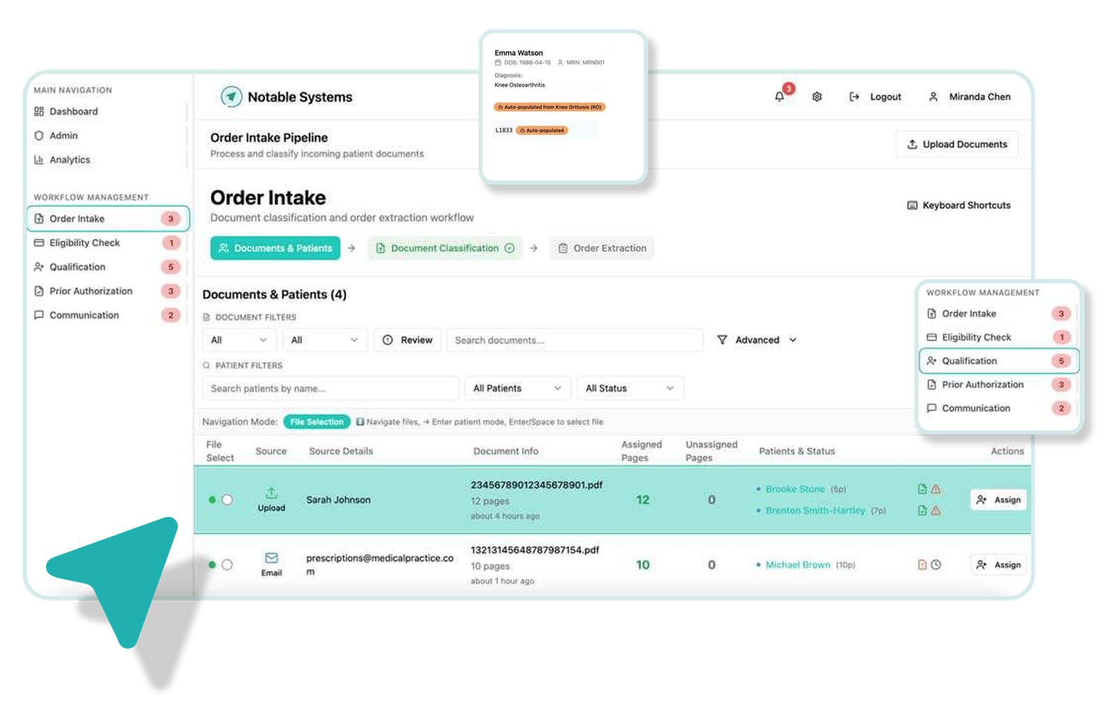 DME & HME AI Automation Solutions | Notable Systems