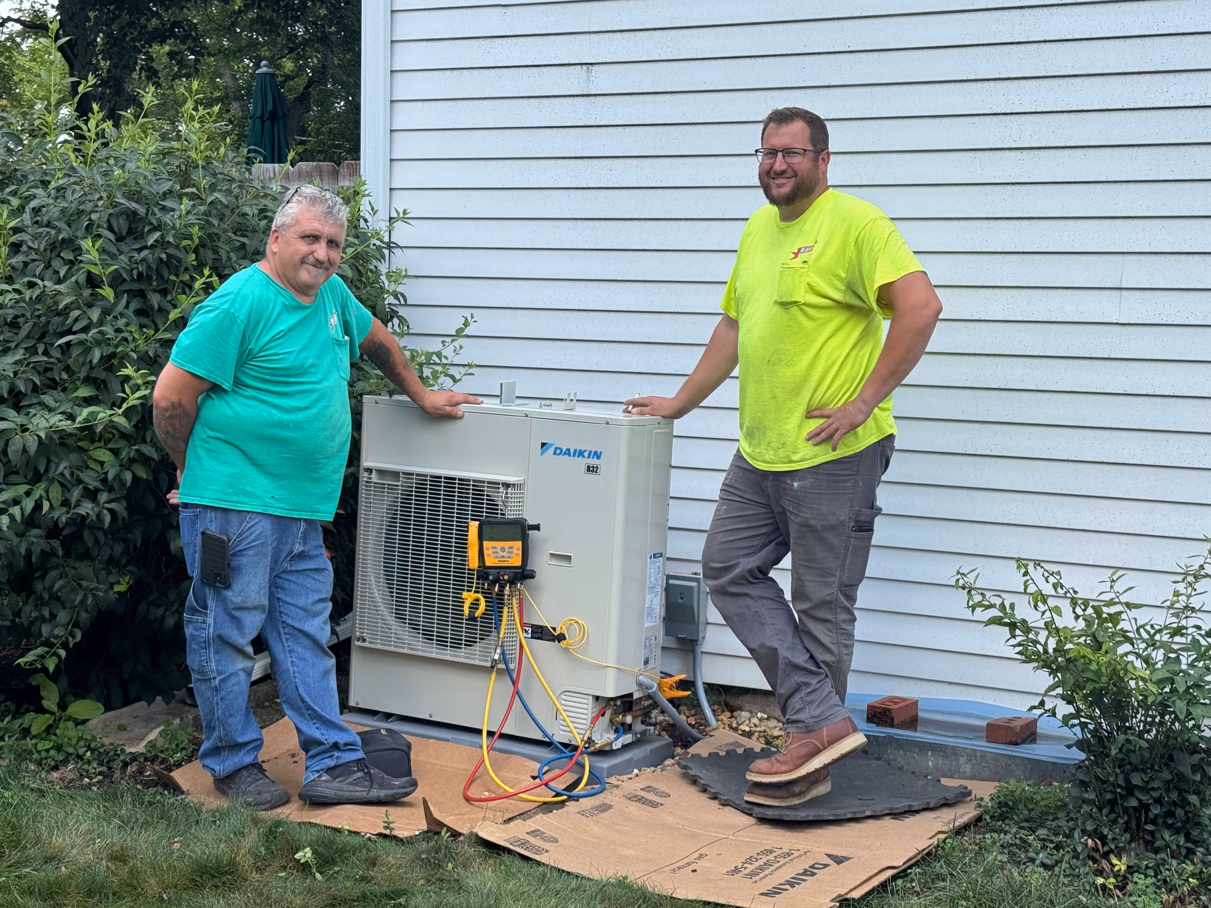 HVAC installation