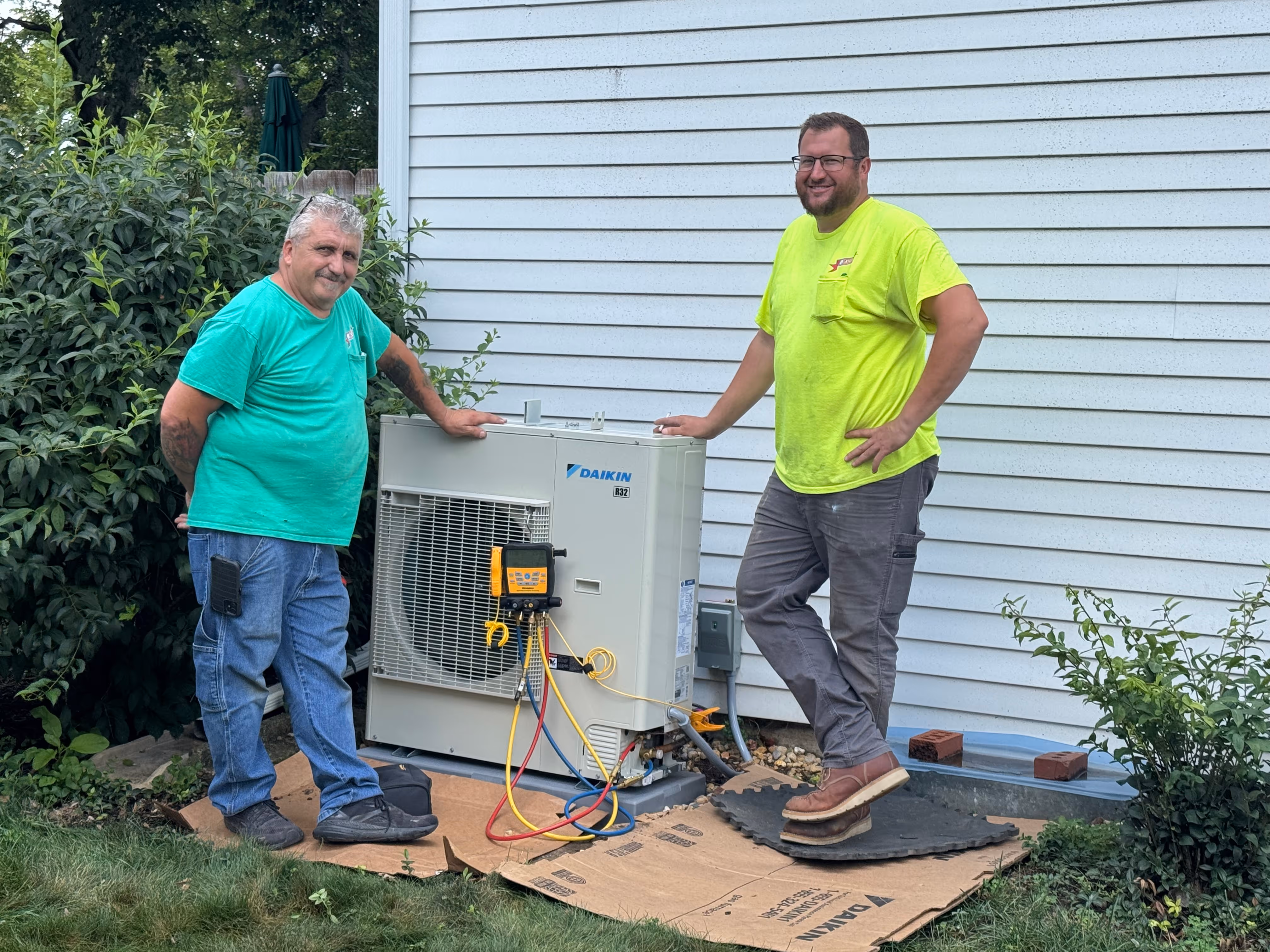 HVAC installation