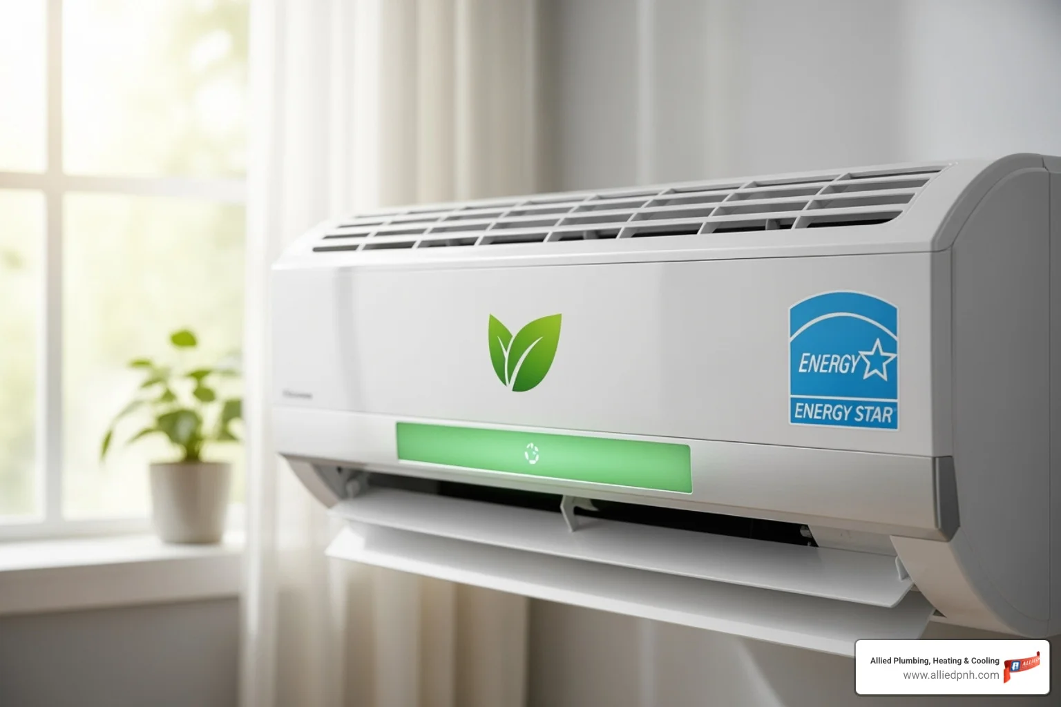 An ENERGY STAR certified air conditioner, symbolizing energy efficiency - ac repair springfield
