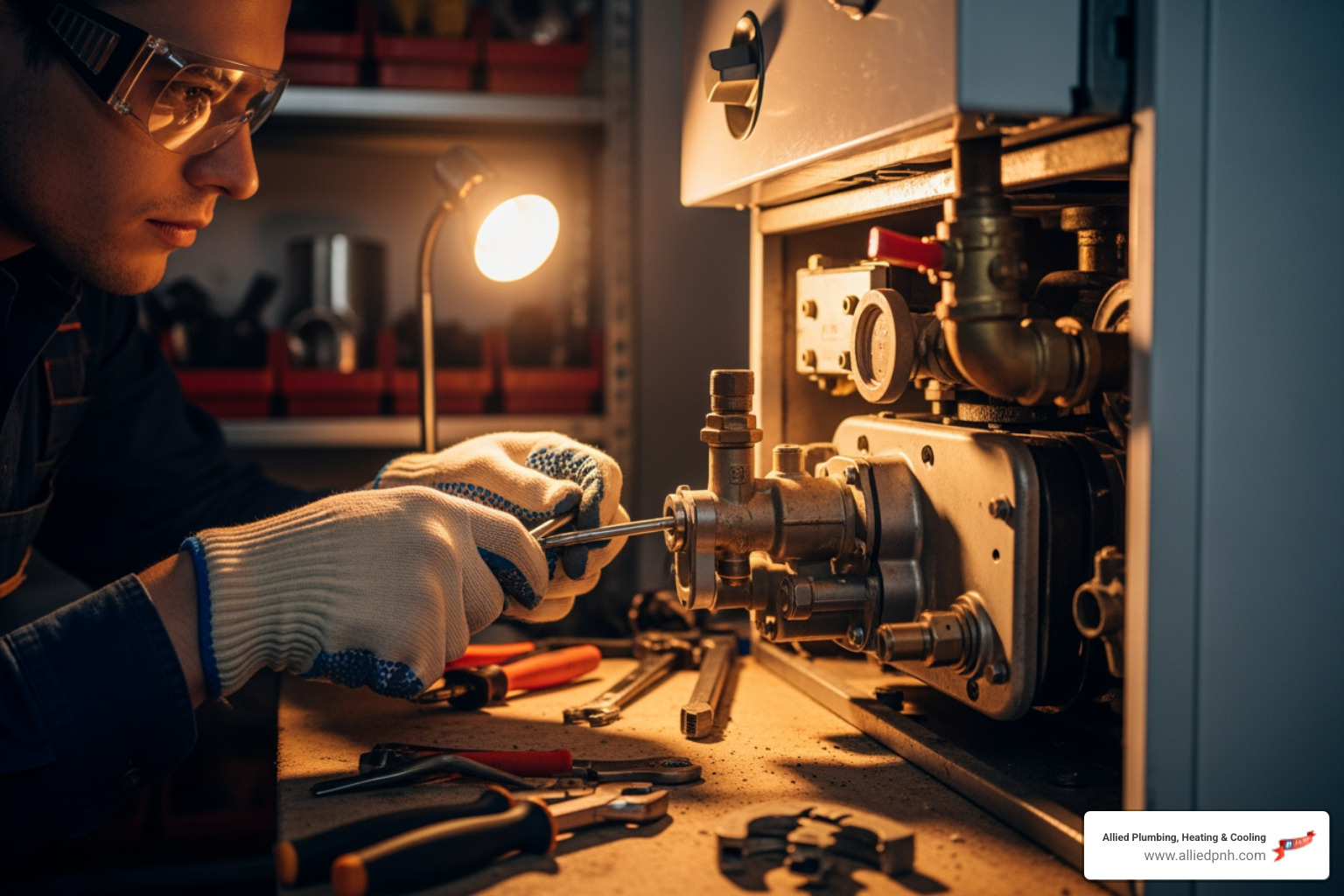 infographic showing 5 common boiler warning signs: strange noises like gurgling or kettling, water leaks or pooling around unit, inconsistent heating in different rooms, pilot light frequently going out, and pressure gauge reading below normal range - boiler repair affordable in rochester, il infographic showing 5 common boiler warning signs: strange noises like gurgling or kettling, water leaks or pooling around unit, inconsistent heating in different rooms, pilot light frequently going out, and pressure gauge reading below normal range - boiler repair affordable in rochester, il