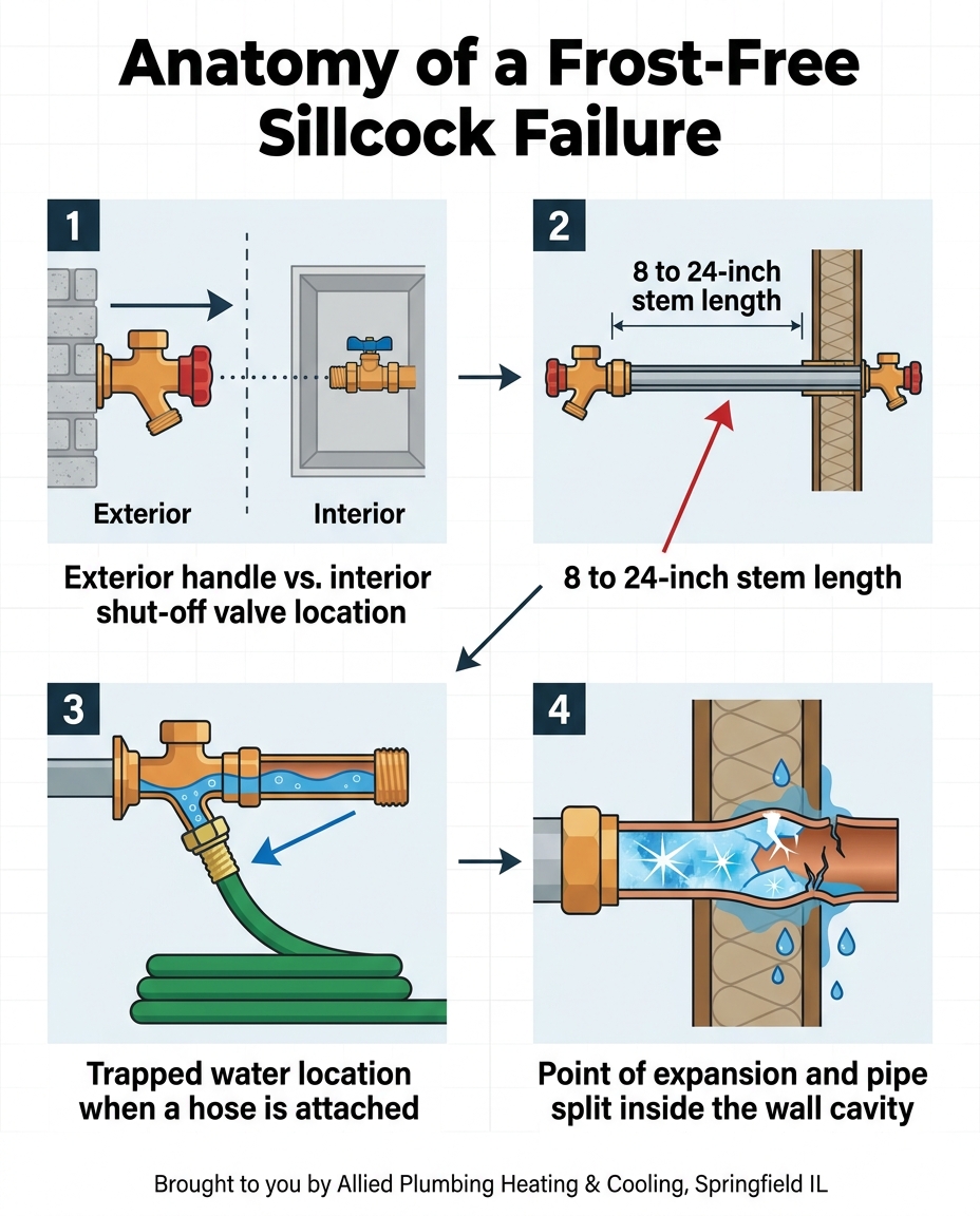 Anatomy of a Frost-Free Sillcock Failure