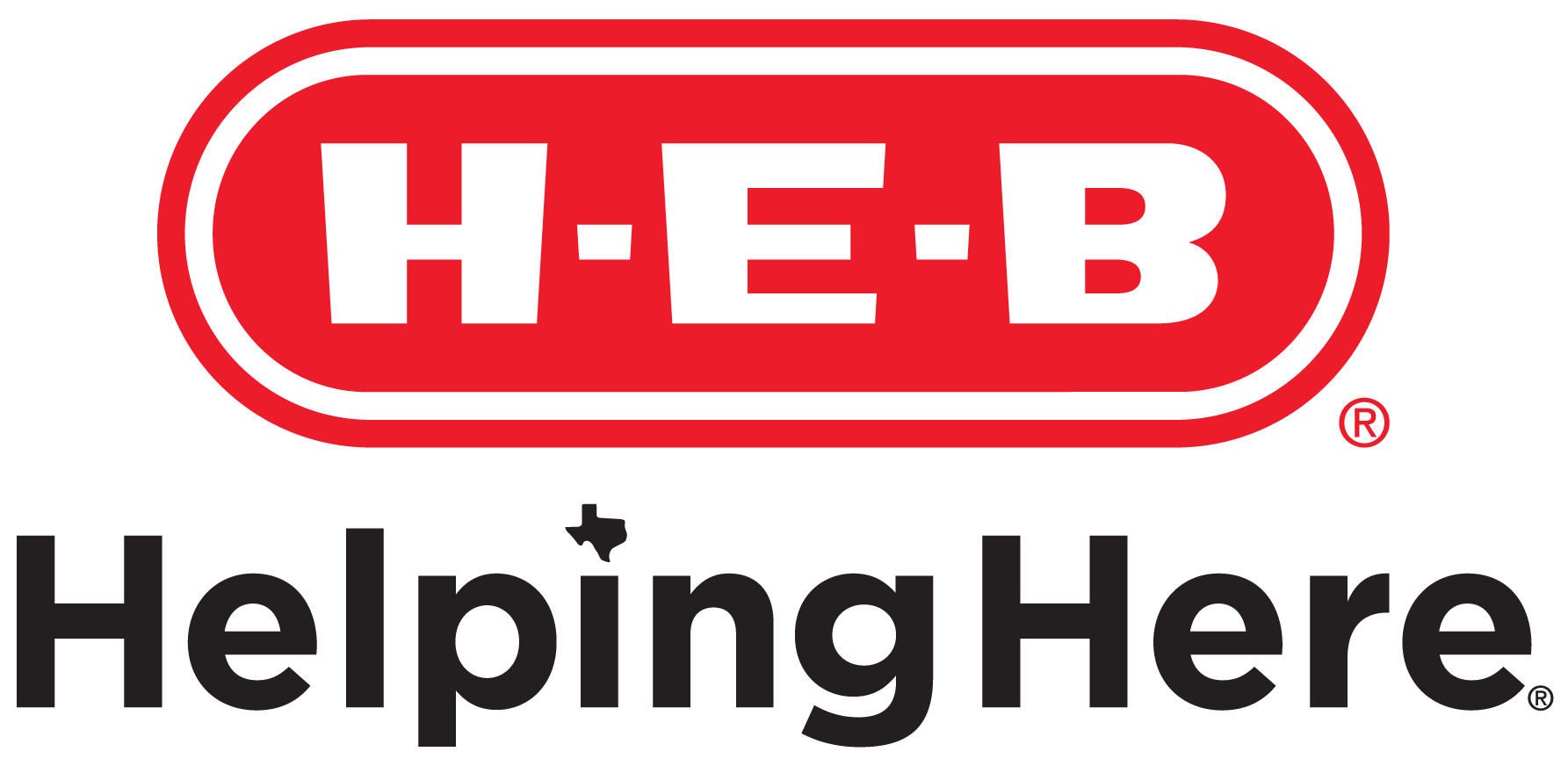 the logo for H-E-B