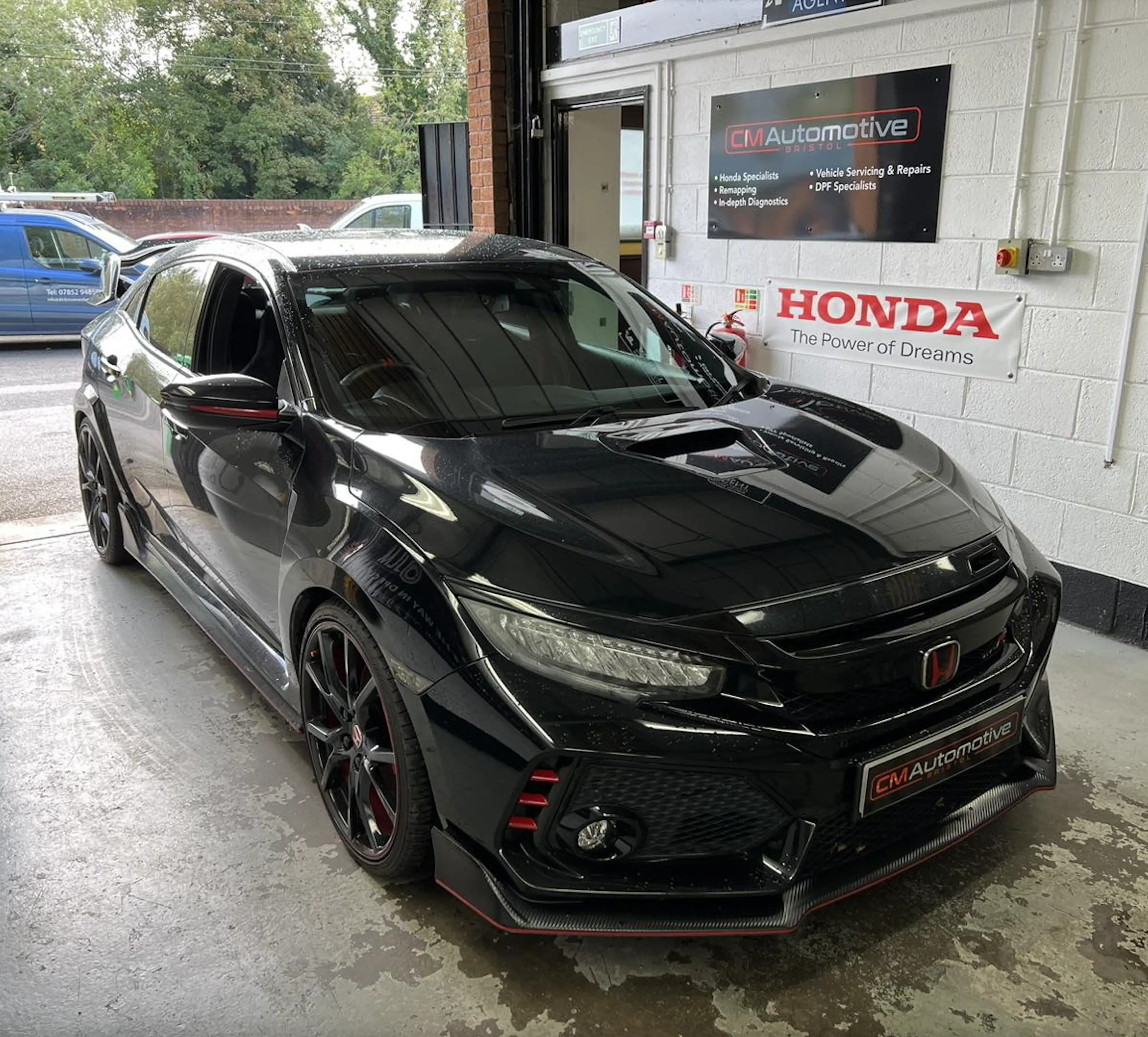 FK8 Honda Civic Type R Service in Bristol