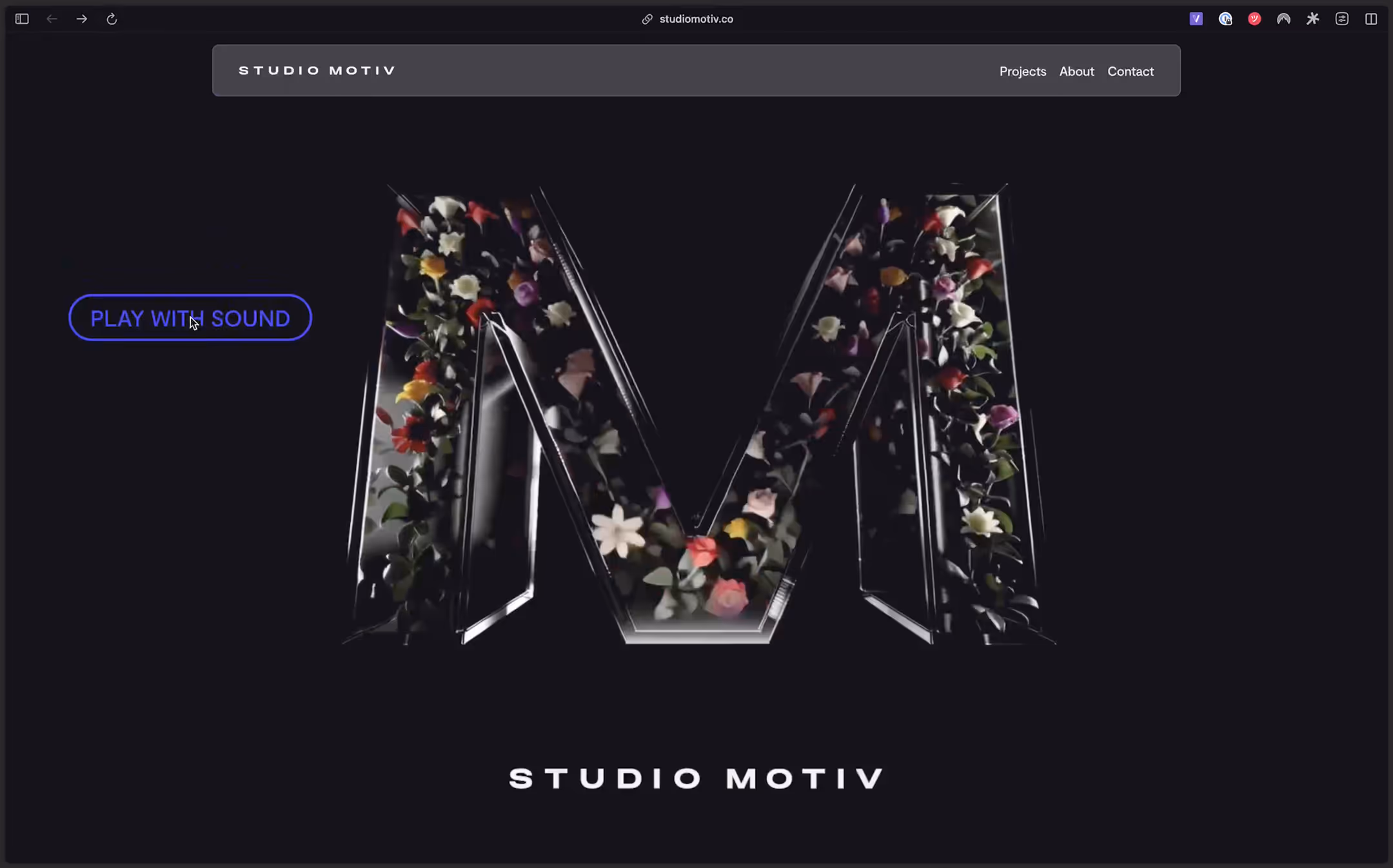 Studio Motiv website preview