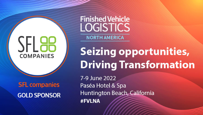 SFL Speaking Sponsor of Finished Vehicle Logistics North America