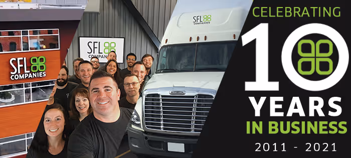 SFL Celebrates 10 Years of Business