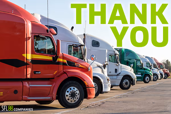 SFL Thanks Front Line Workers