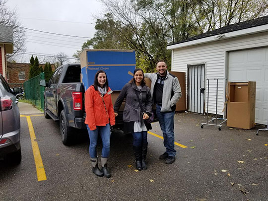 SFL Companies annual winter coat giveaway