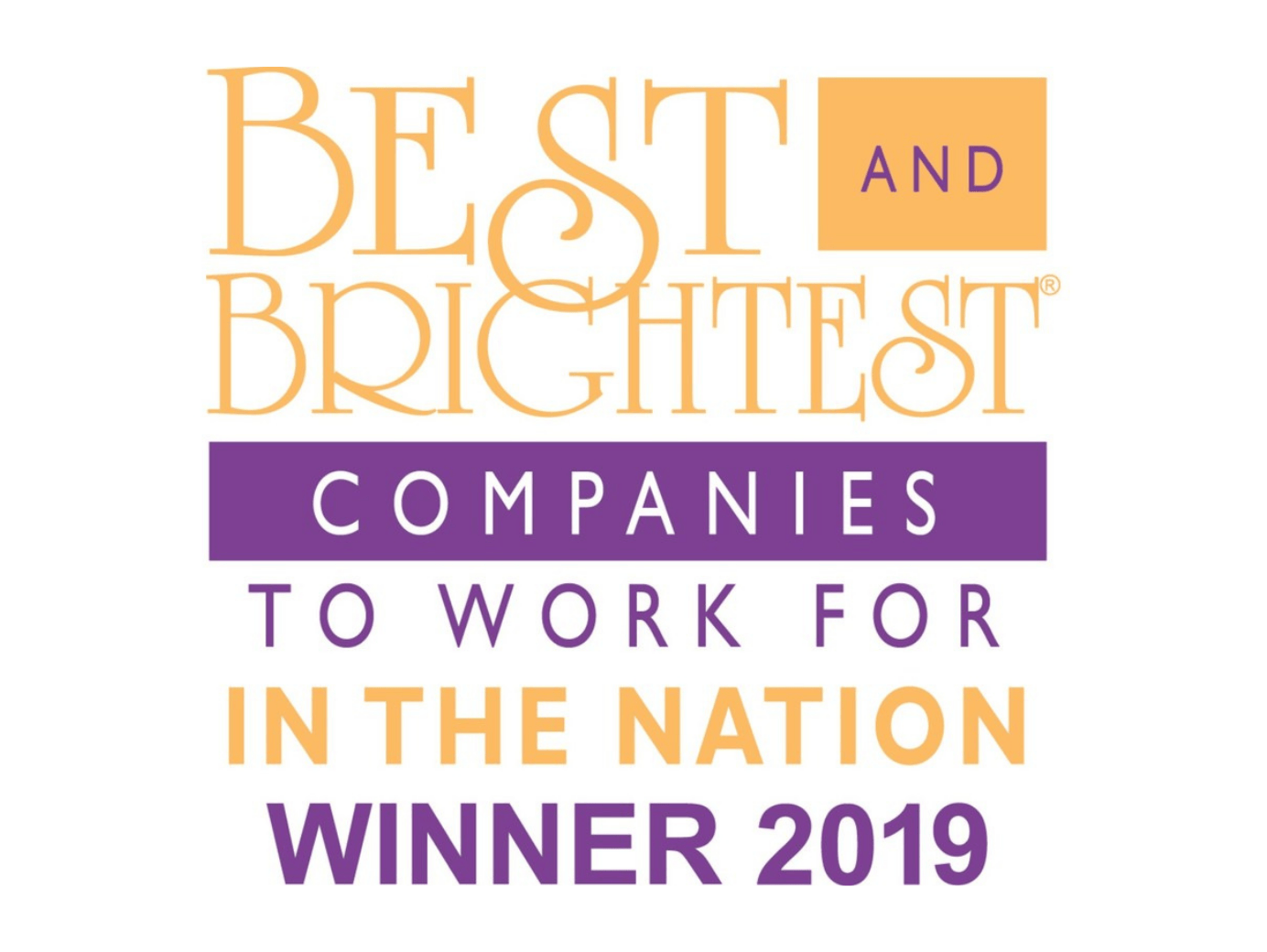 Best & Brightest Company To Work For 2019 Winner