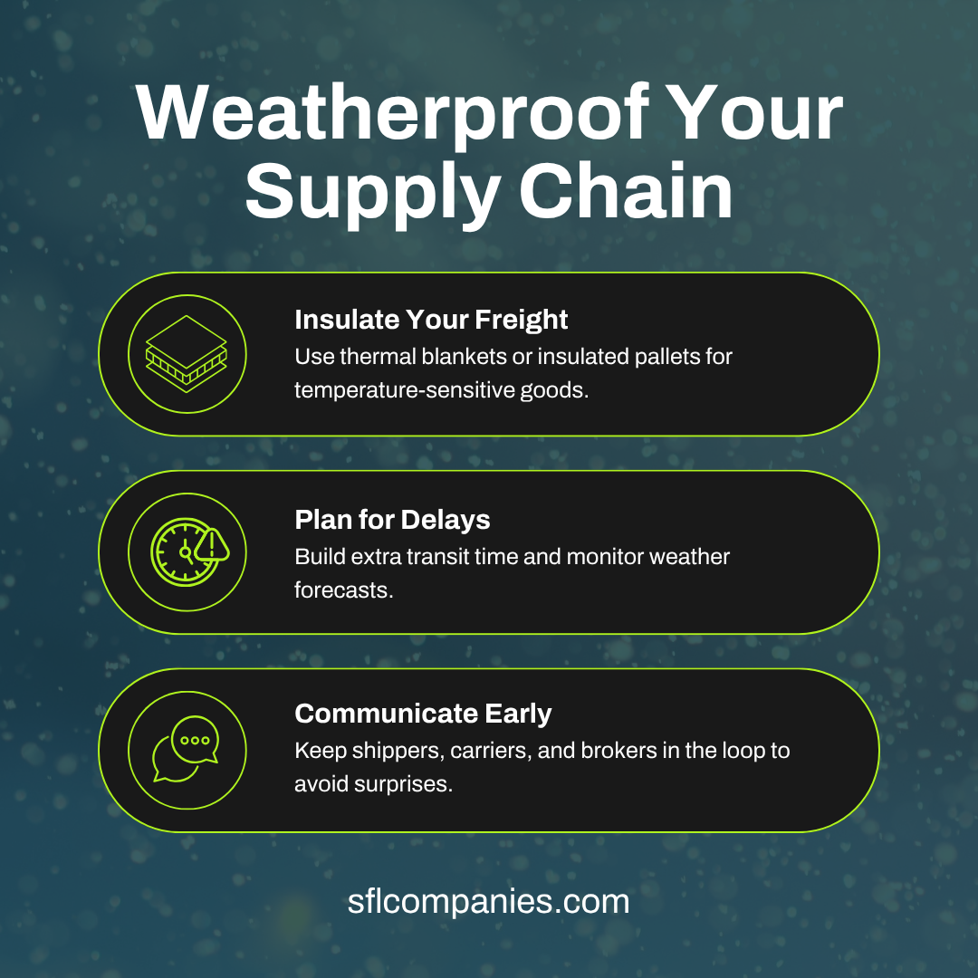 Weatherproof Your Supply Chain: 3 Winter Shipping Tips