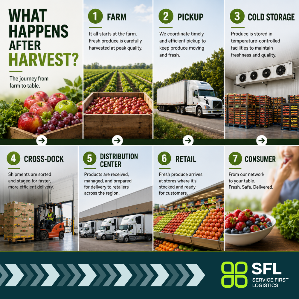 What Happens After the Harvest? The Journey of Fresh Produce from Farm to Table