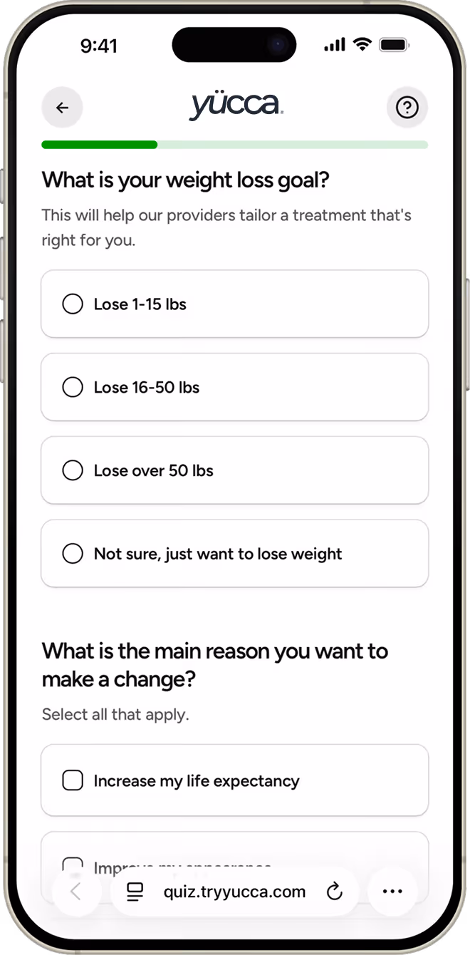 Yucca Health Intake Form