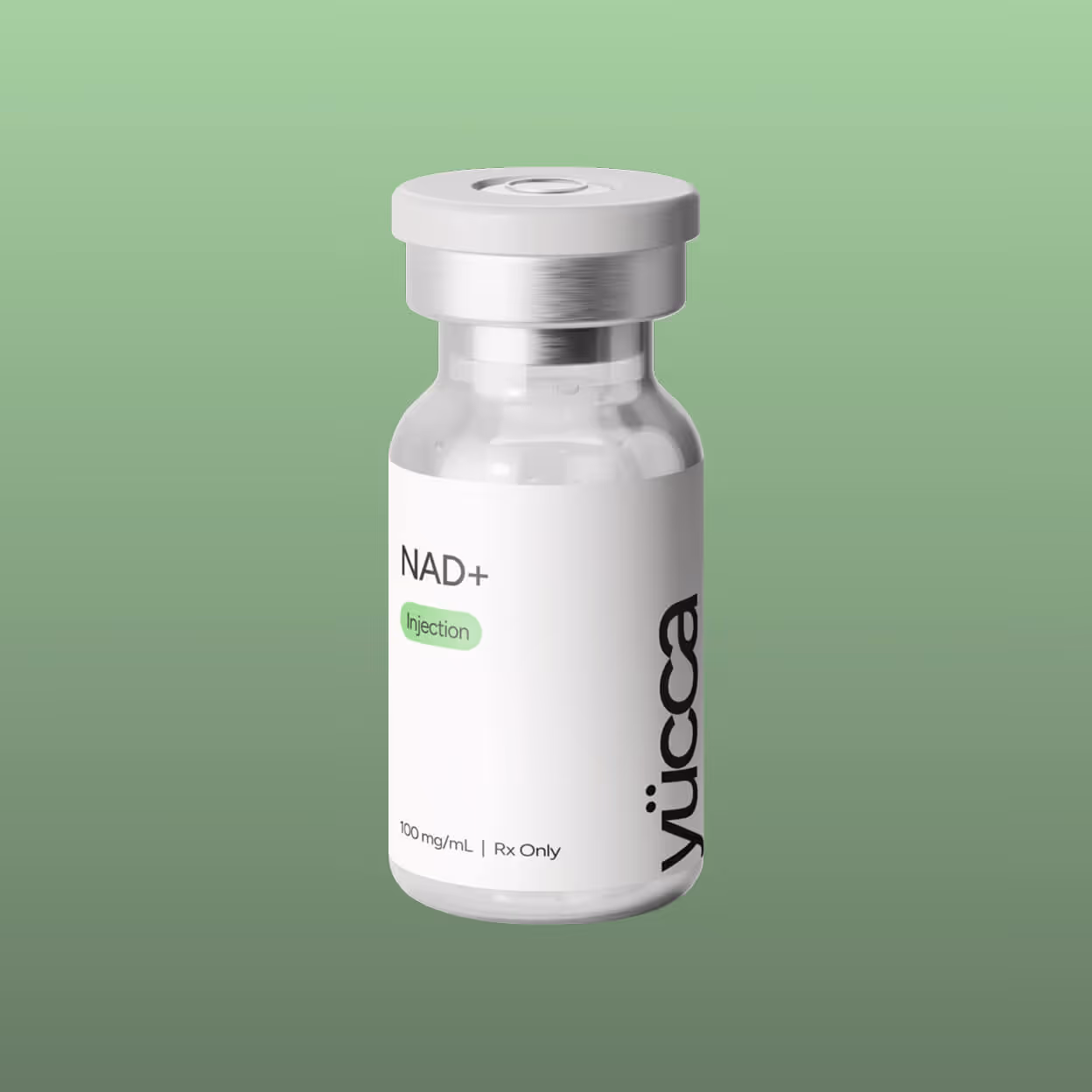 NAD+ anti-aging injection vial 100mg/mL — Yucca Health treatment