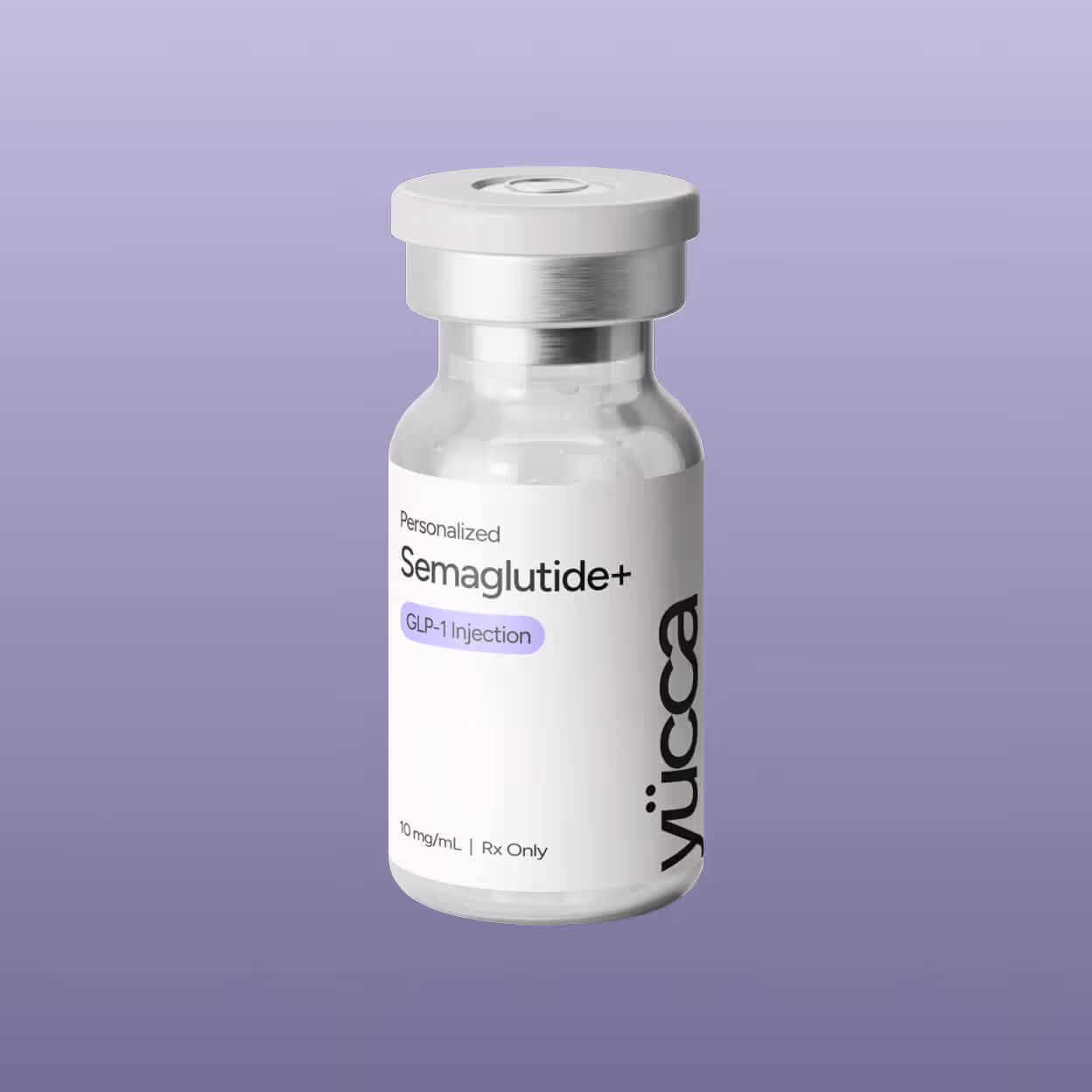 Personalized Semaglutide+ GLP-1 injection vial 10mg/mL — Yucca Health treatment