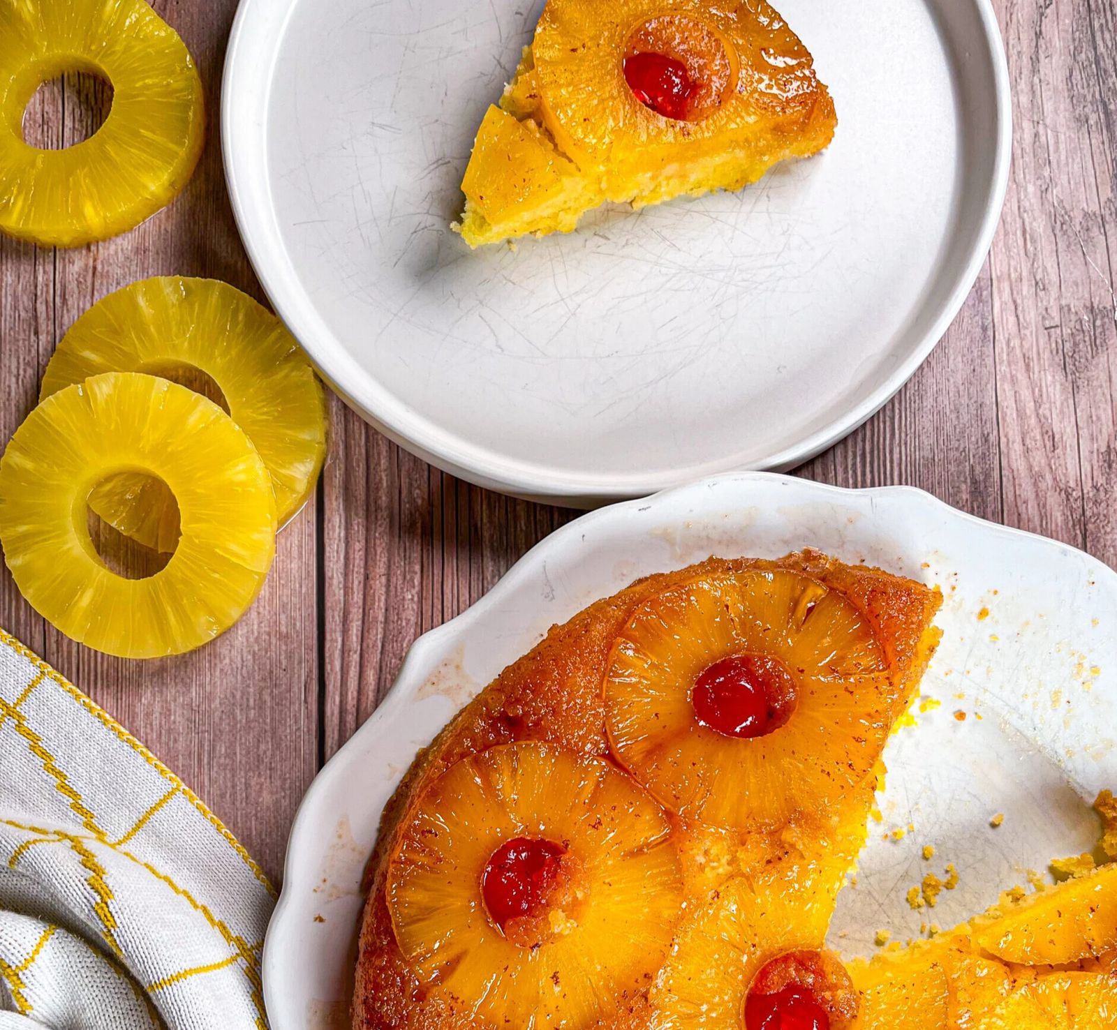 Upside-Down Pineapple Cake